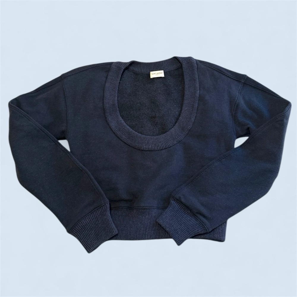Saint Laurent cropped sweater